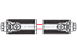 Through-beam S18 photo sensor