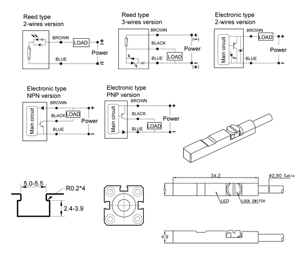 SM-1_magnetic-sensor_dimension