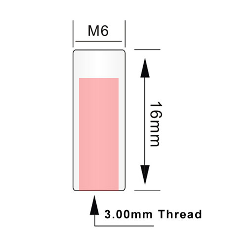 S-6100 M6 fiber lens dimension