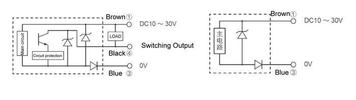 small rectangular photocell sensor circuit